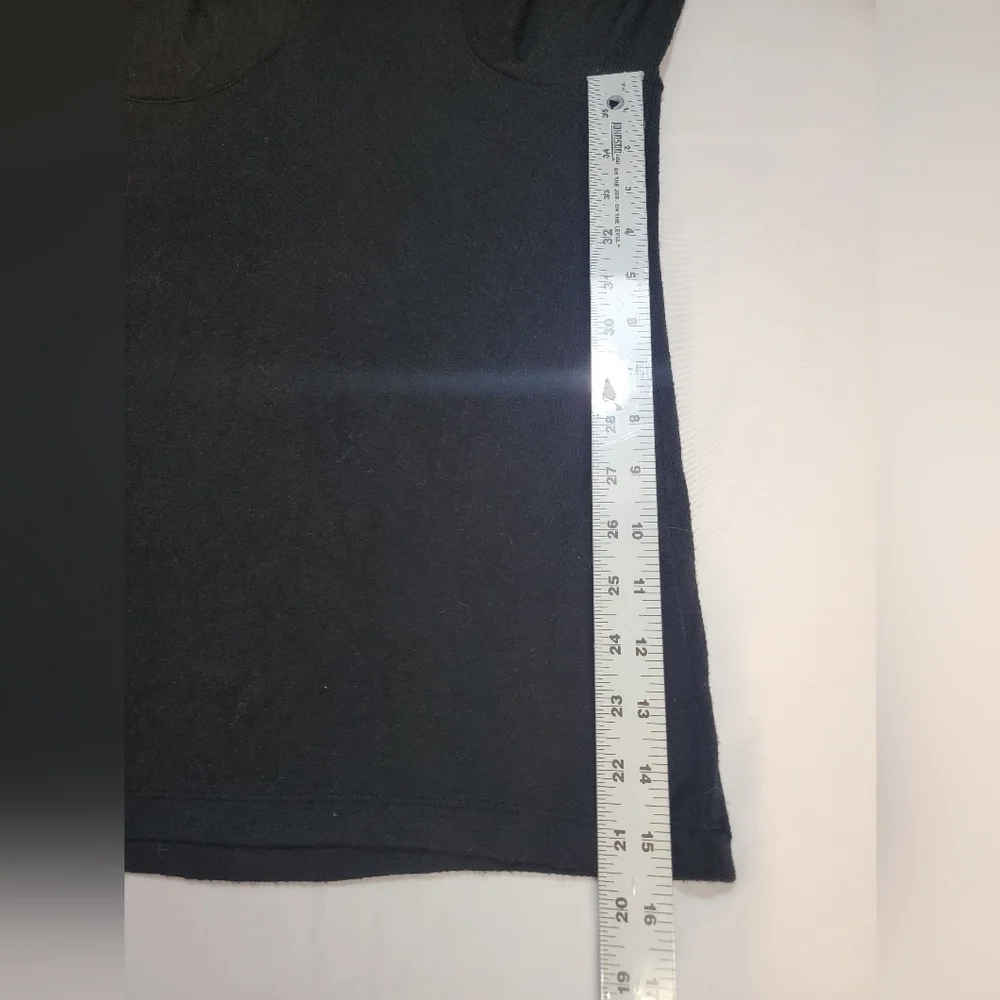 Madewell Pullover Size XXL Black balloon sleeve scoop neckline pullover sweater